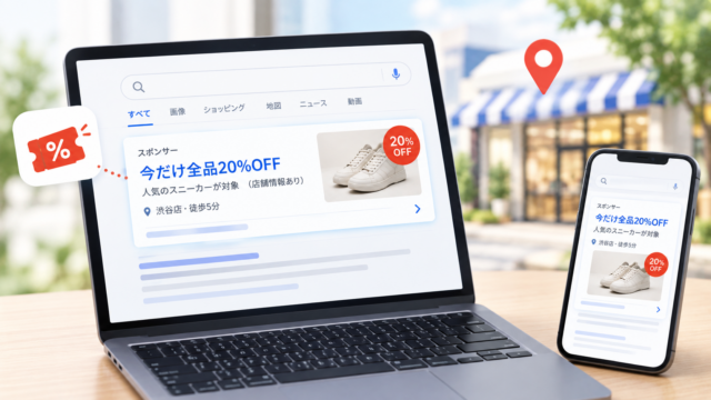 Google広告が特典を自動で表示へ 10月12日から店舗情報付きの配信が対象
