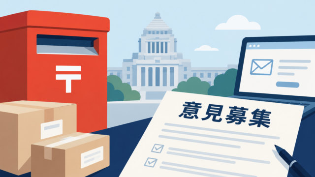 総務省が郵便の将来像に意見募集　ユニバーサルサービス水準の見直しが論点